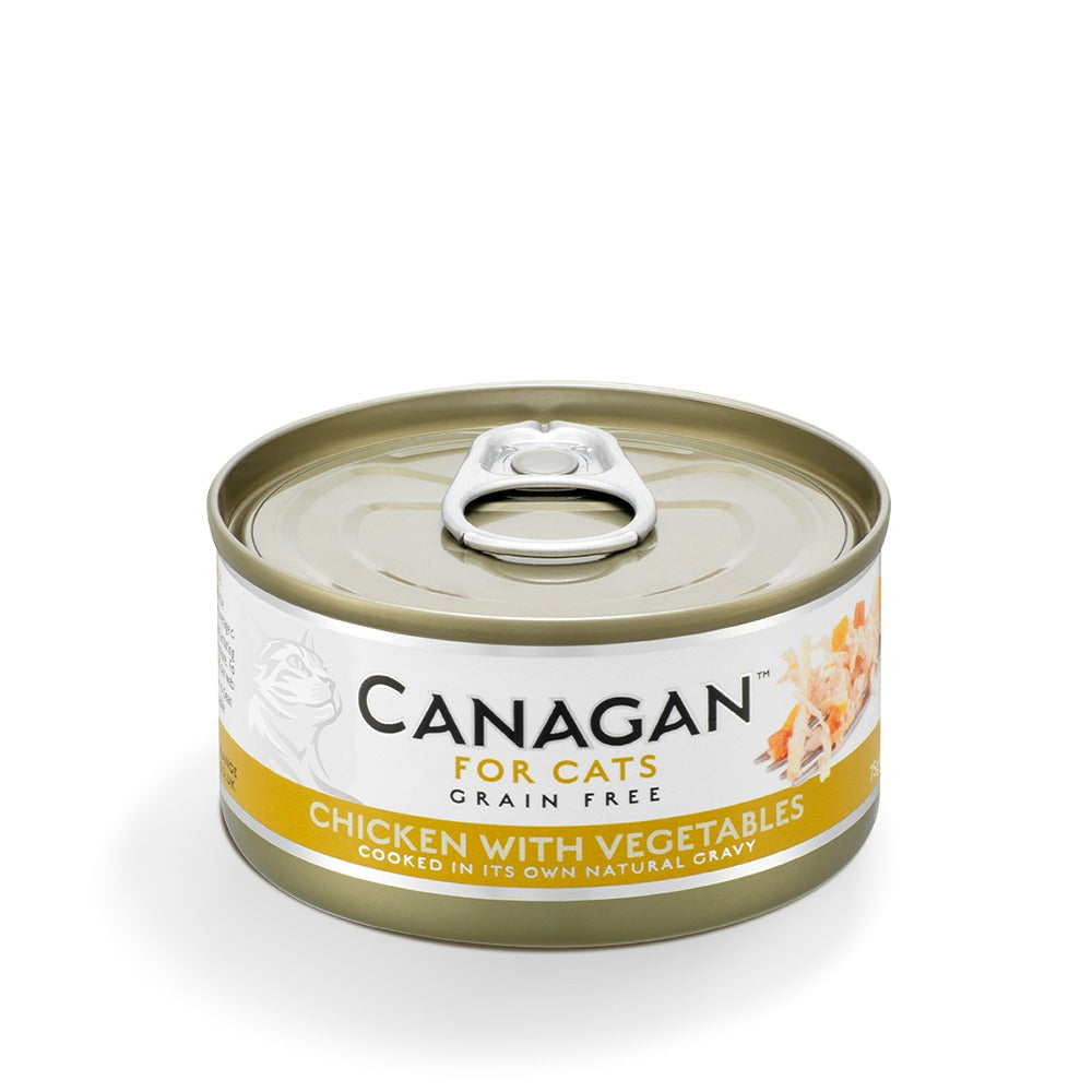 Canagan Chicken with Vegetables 75g can for cats
