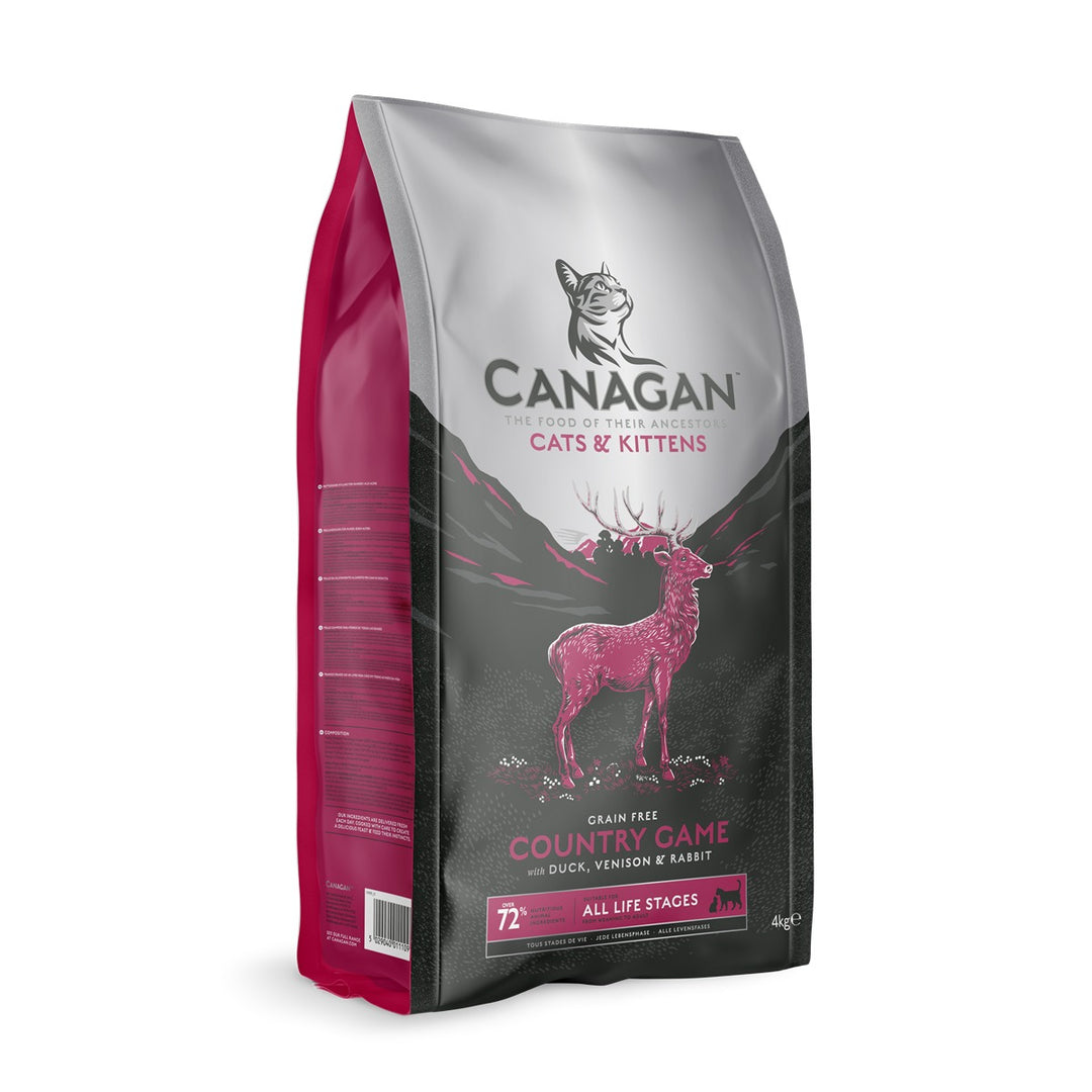 Canagan Country Game dry cat food bag