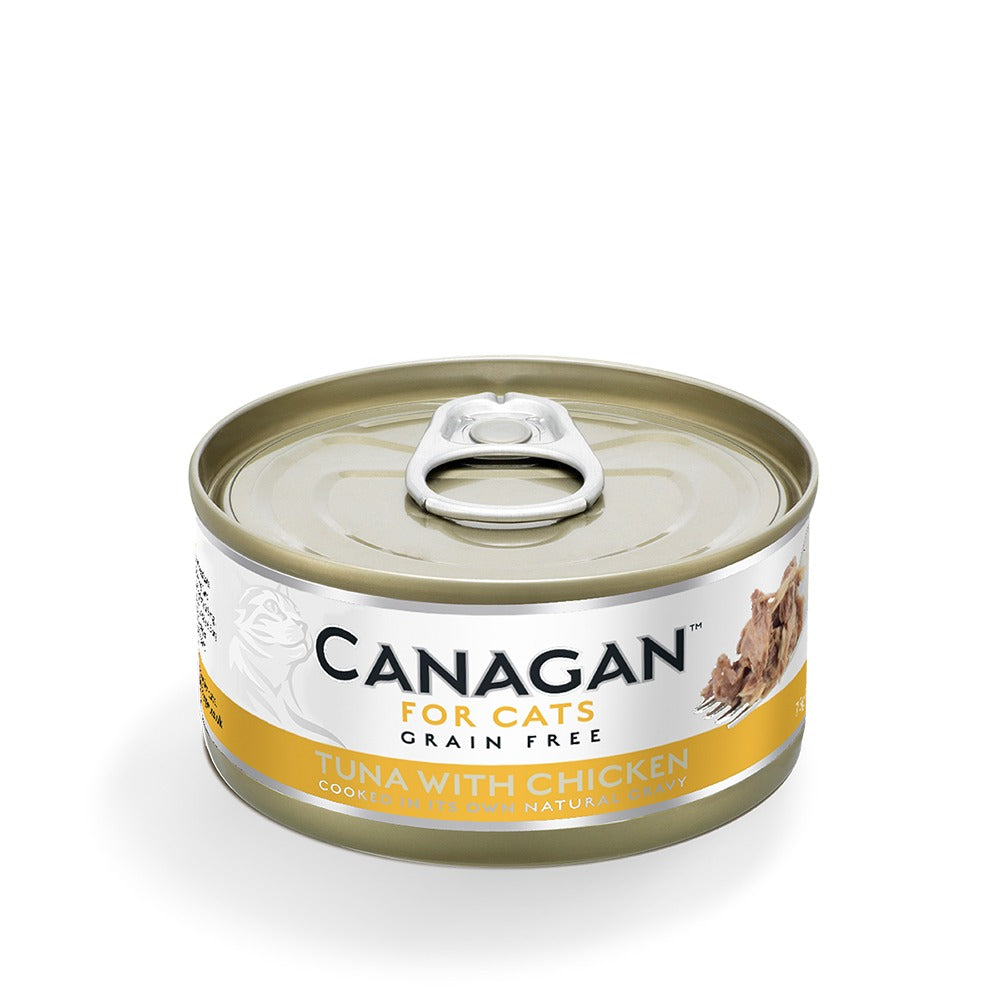 Canagan Tuna with Chicken 75g can for cats