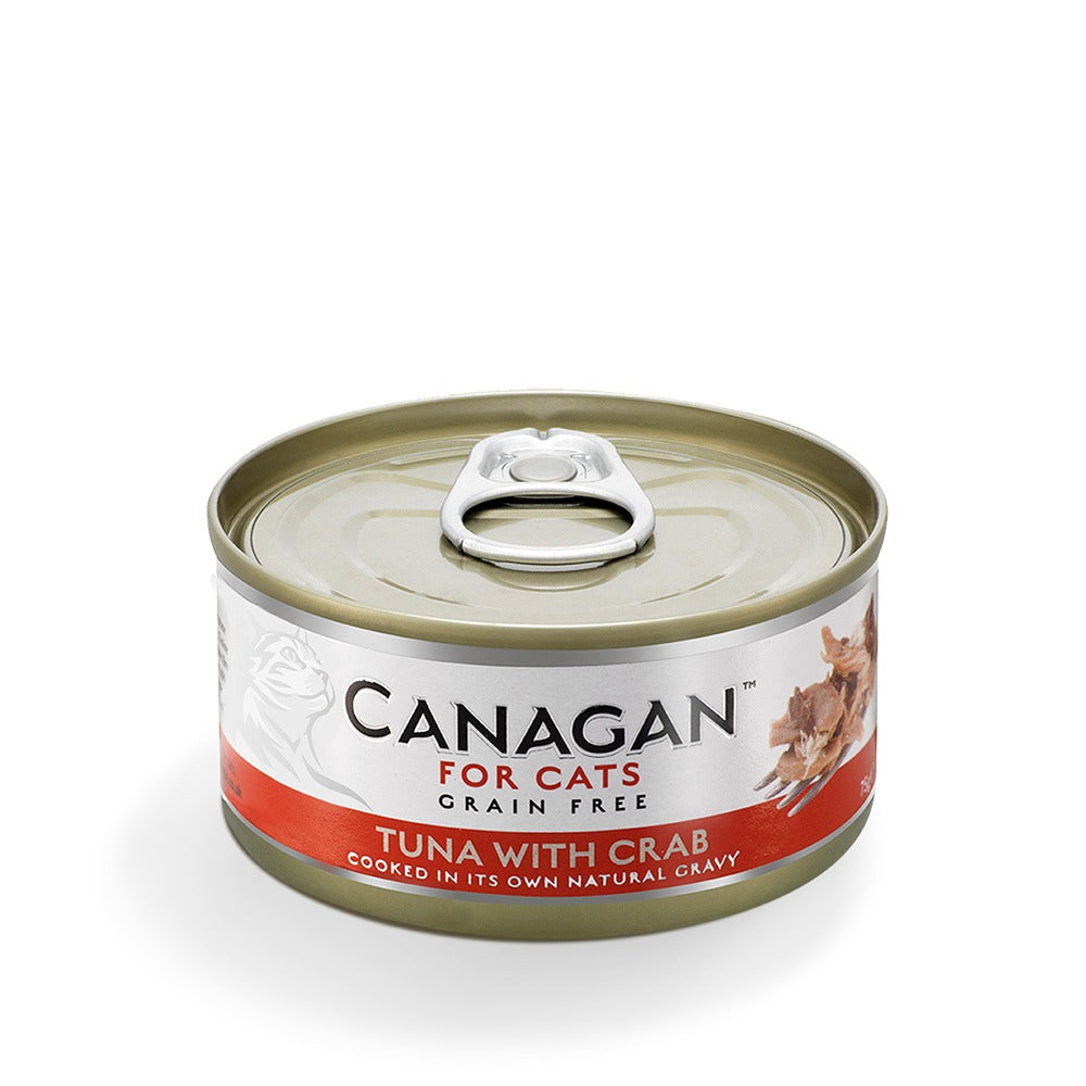 Canagan Tuna with Crab 75g can for cats