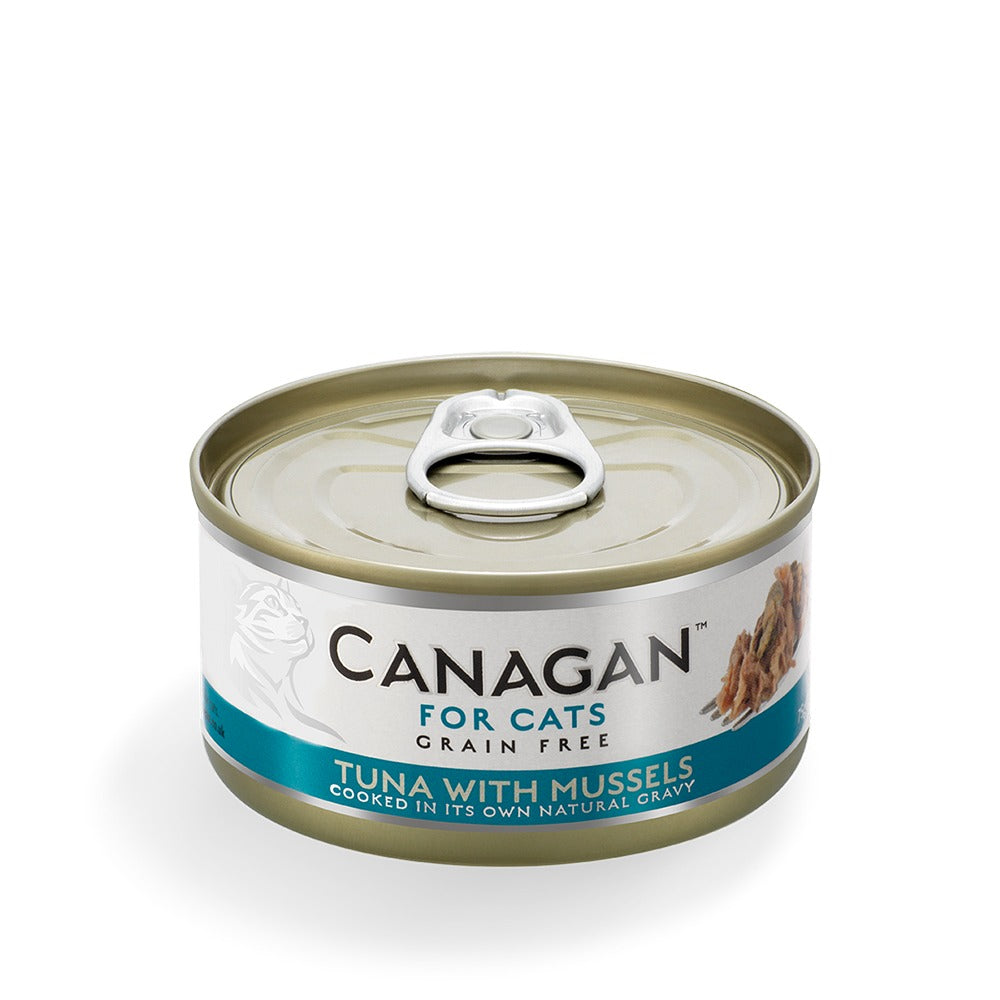 Canagan Tuna with Mussels 75g can for cats