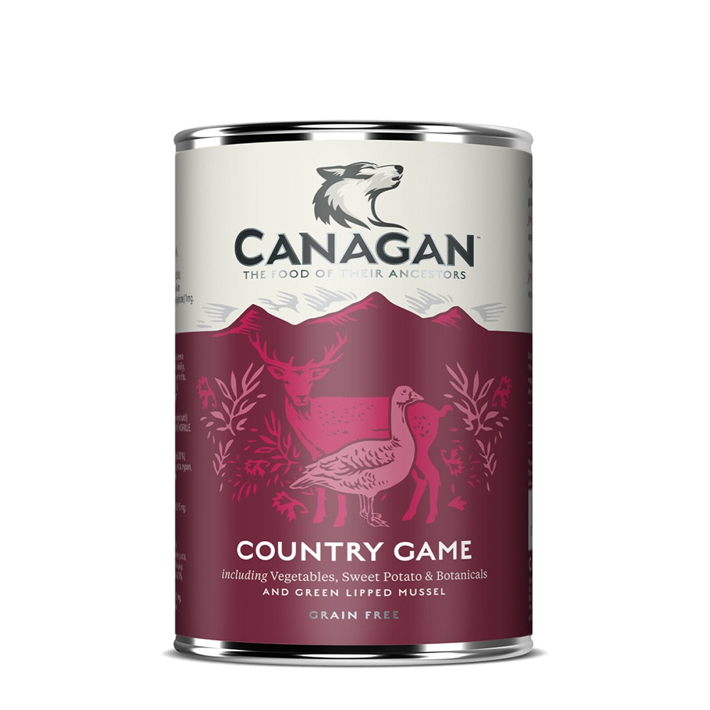 Canagan Country Game 400g can for dogs