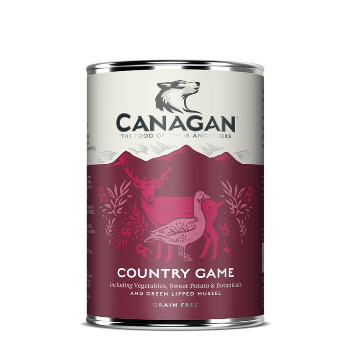 Canagan Country Game 400g can for dogs