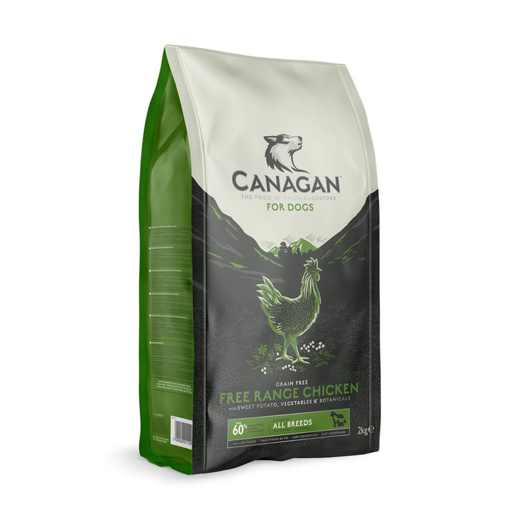 Canagan Free Range Chicken dry dog food 2kg bag
