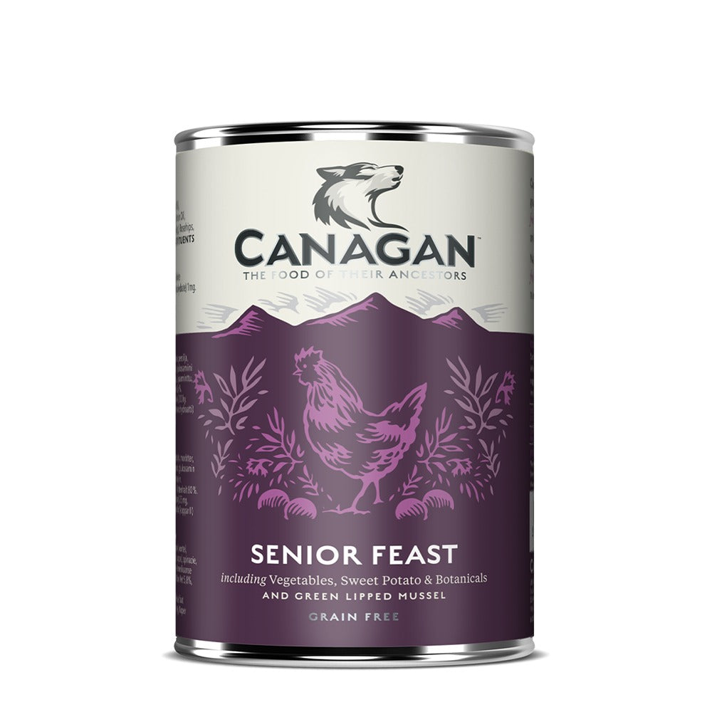 Canagan Senior Feast 400g can for dogs