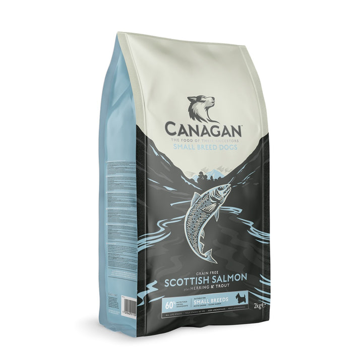 Canagan Small Breed Scottish Salmon dry dog food 2kg bag