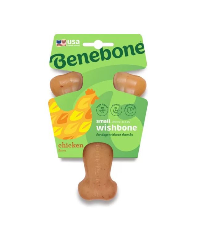 Benebone Wishbone Chicken Small Dog Chew Toy 