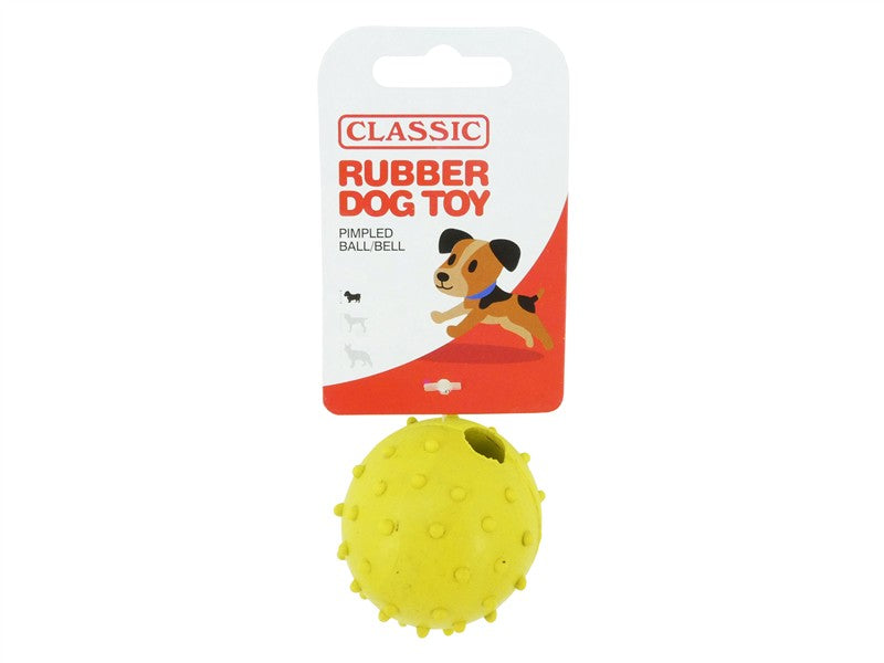 Classic Rubber Pimple Ball/Bell 4cm 1 5/20cm 