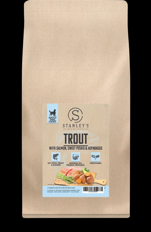 Stanleys Grain Free Adult Light Trout with Salmon &amp; Sweet Potato