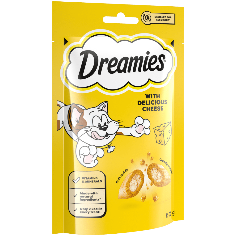 Dreamies Cat Treats with Cheese 60g