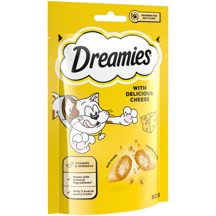 Dreamies Cat Treats with Cheese 60g