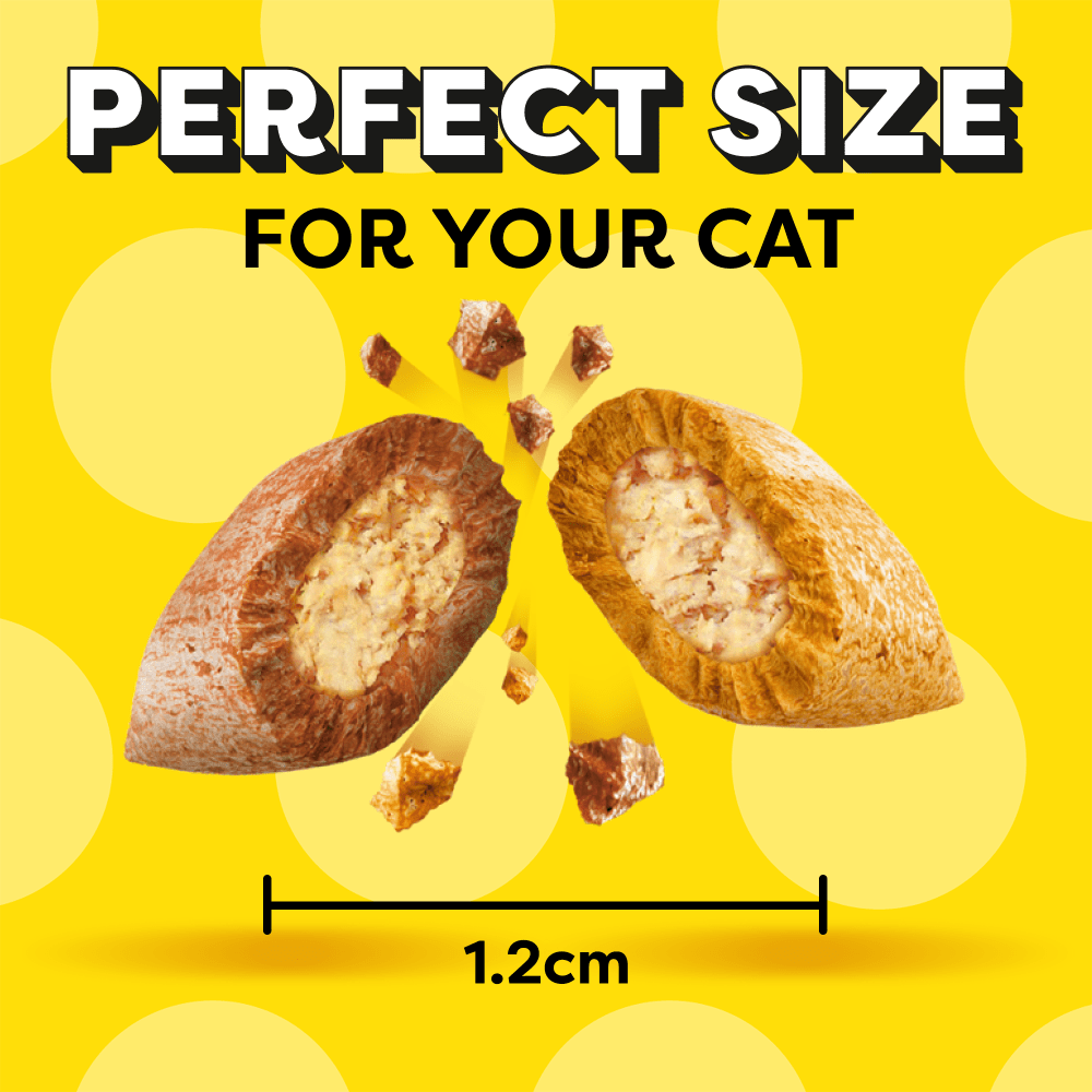 Dreamies Mix Cat Treats with Salmon and Cheese 60g, view 2