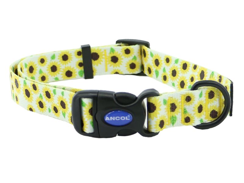 Soho Sunflower Nylon Adjustable Collar S5-9