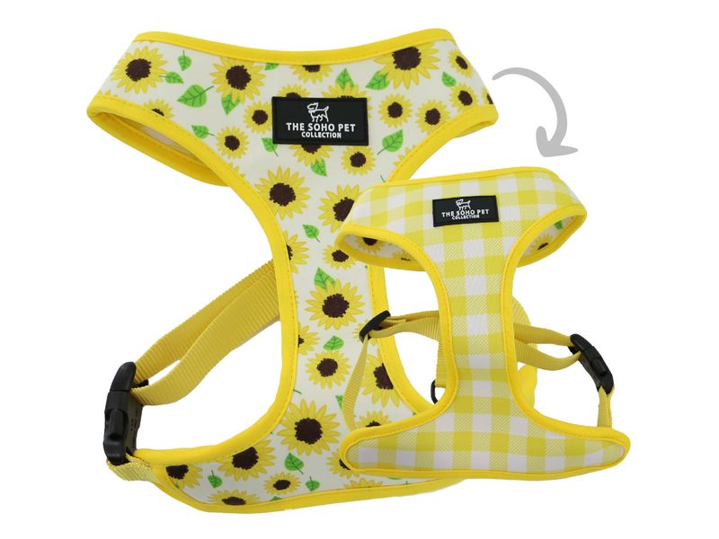 Ancol Soho Reverse Harness Sunflower – L