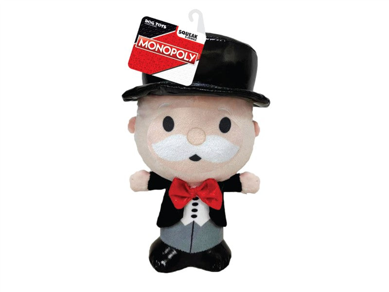 Hasbro Mr Monopoly Squeak &amp; Crinkle 18cm (Dog) 