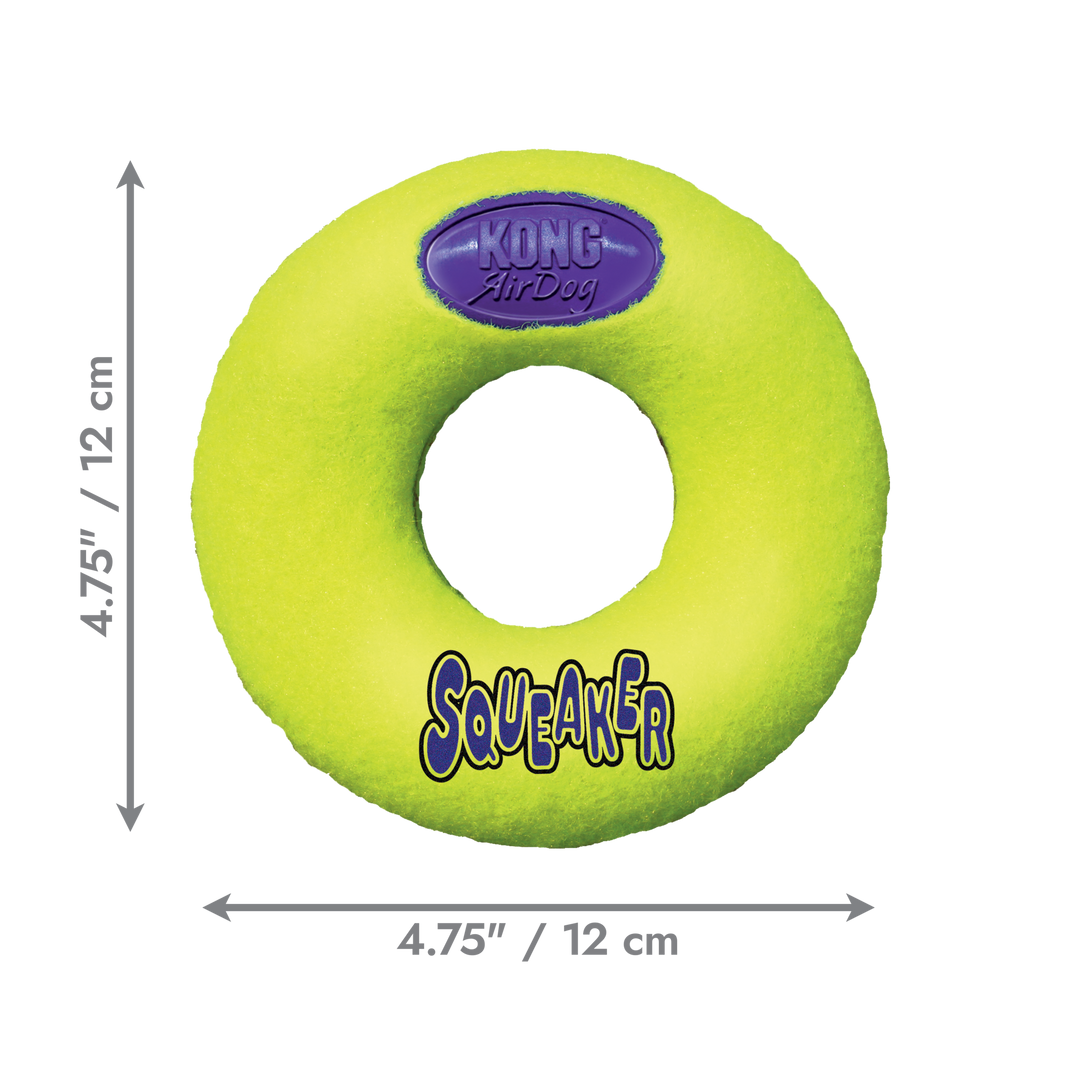 KONG Air Squeaker Donut Medium, dimensions