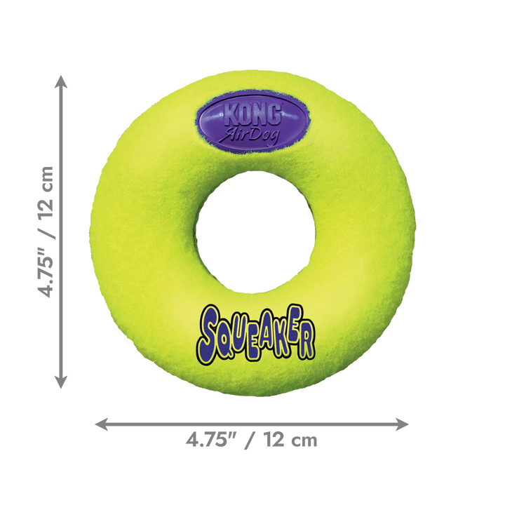 KONG Air Squeaker Donut Medium, dimensions