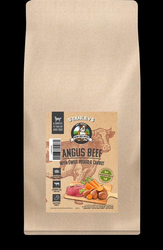 Stanleys Grain Free Angus Beef, Sweet Potato &amp; Carrot