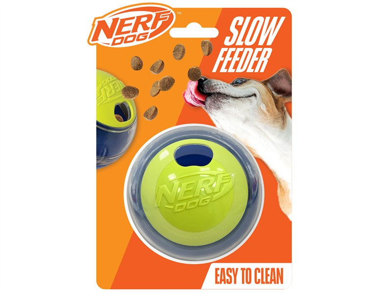 Nerf Puzzle Slow Feeder Ball 9cm (Dog) 