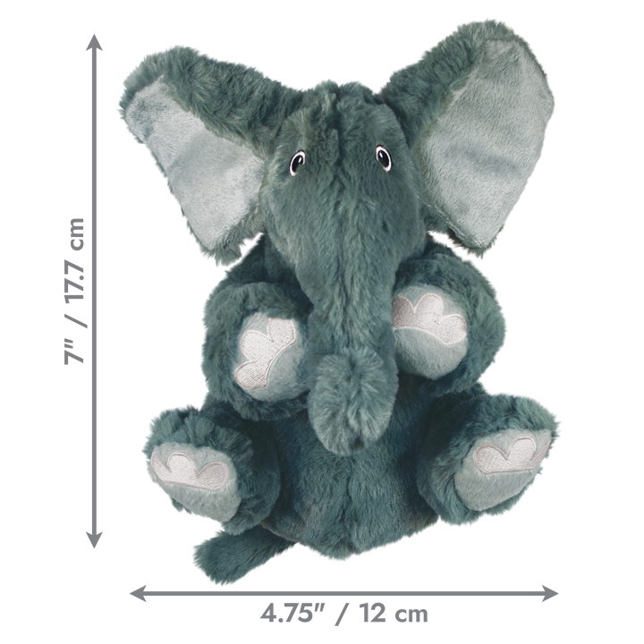 KONG Comfort Kiddos Elephant Small, dimensions
