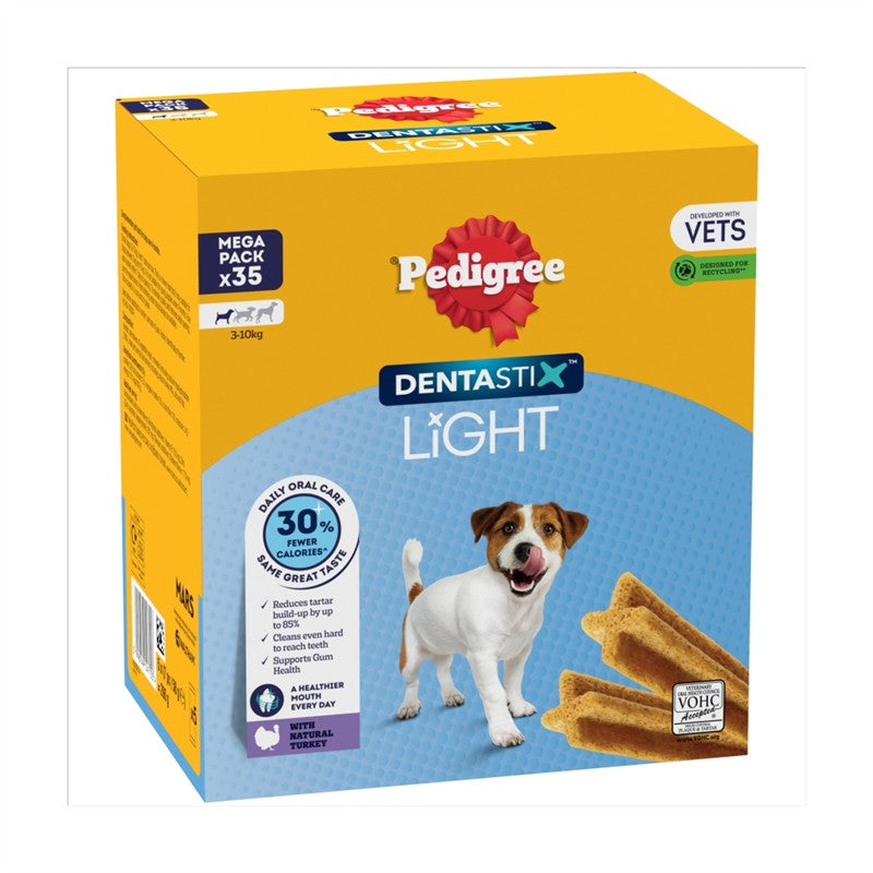 PEDIGREE DentaStix Light Daily Dental Chews Medium Dog 28pc Sticks