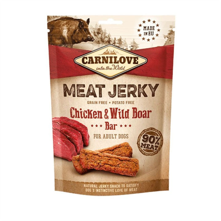 Carnilove Jerky Chicken &amp; Wild Boar Bar  100g