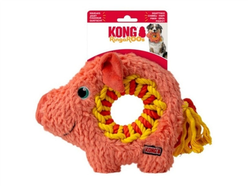 KONG Ringaroos Pig Medium 