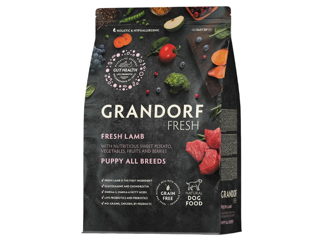 Grandorf Grain Free Puppy Fresh Lamb 1kg | Petshop Near Me