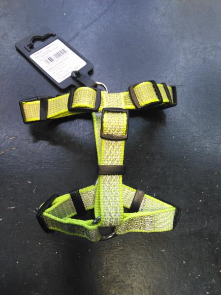 Nobby Harness FULL REFLECT yellow XS-S neck 16-22 cm chest 30-35 cm w 15 mm