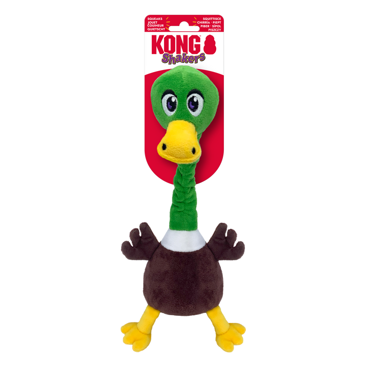 KONG Shakers Bob Medium Mallard, in packaging