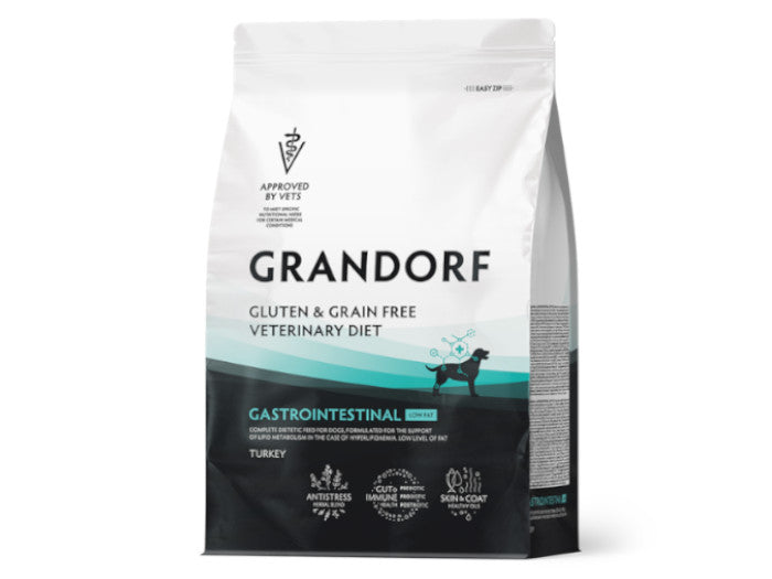 Grandorf Veterinary Turkey Low Fat Gastrointestinal 1kg | Petshop Near Me