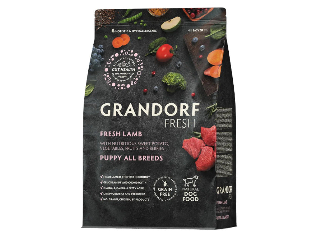 Grandorf Grain Free Puppy Fresh Lamb 10kg | Petshop Near Me