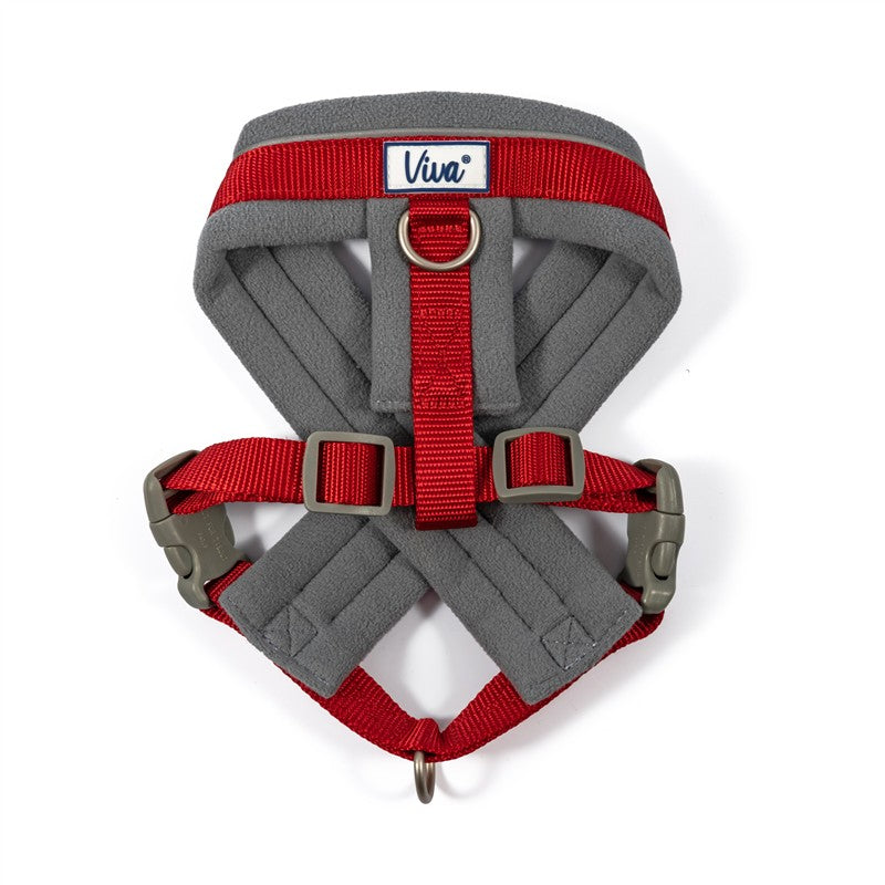 Ancol Viva Padded Harness Red Small 