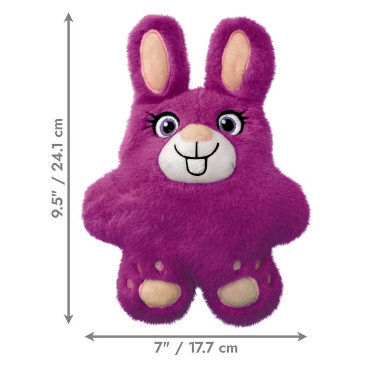 KONG Snuzzles Bunny Medium Dog Toy, dimensions