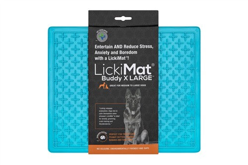 SharplesNGrant Lickimat Buddy Extra Large Dog Treat Mat Trq 25cm 