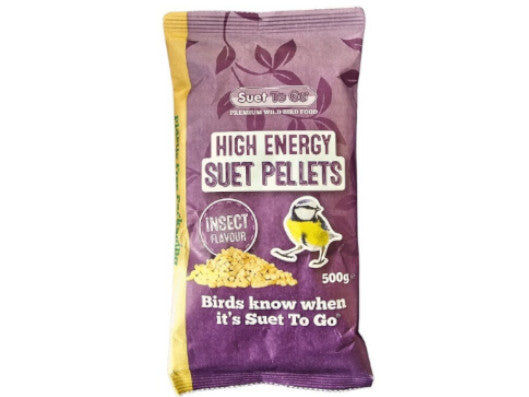 Unipet Suet Pellets Insect Pouch 500g (Bird)