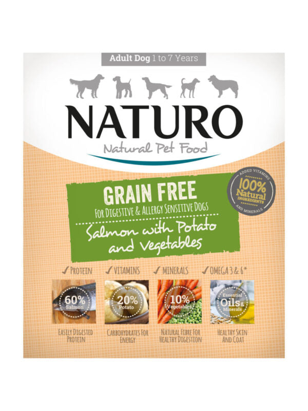 Naturo GF Salmon Potato &amp; Veg 400G