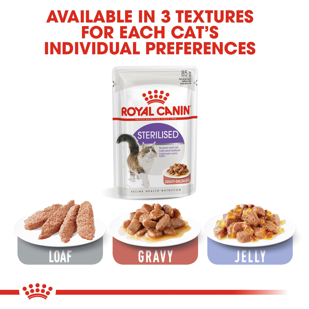 Royal Canin Sterilised Cat Pouch 85g, view 6