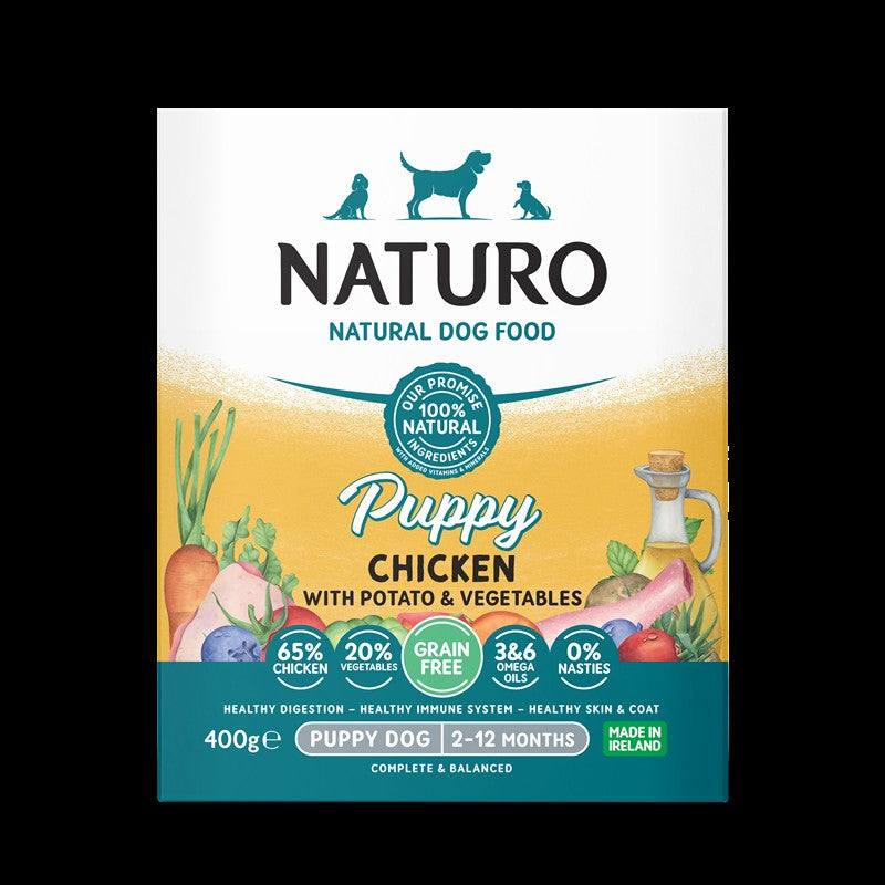 Naturo Grain Free Puppy chicken &amp; Veg 400g
