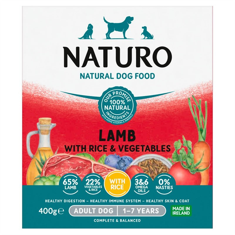 Naturo Lamb Rice &amp; Veg 400g