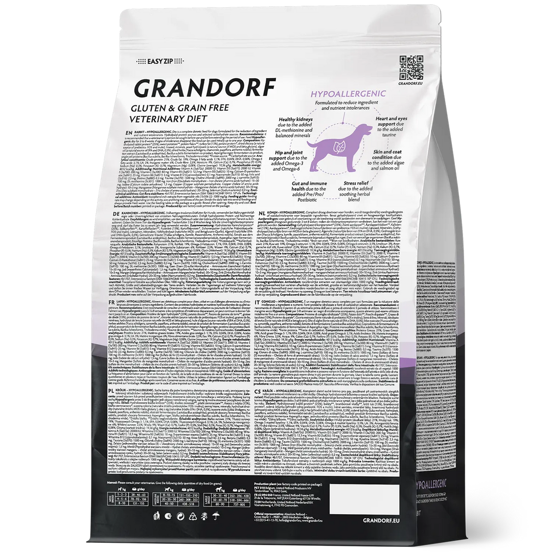 Grandorf Vet Rabbit Hypoallergenic 3kg, view 2
