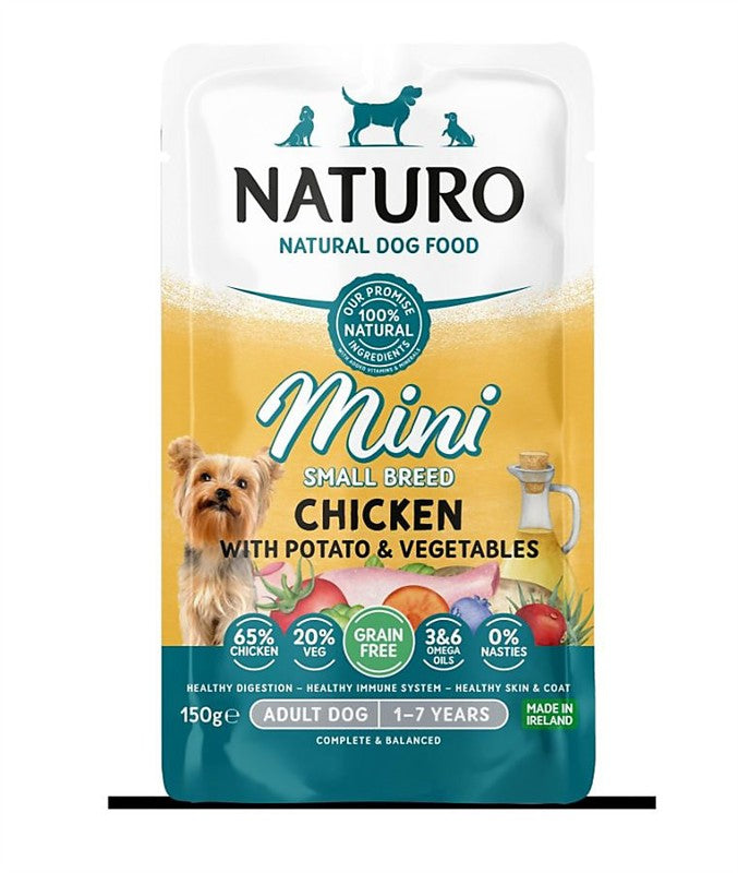 Naturo Mini GF Chicken &amp; Potato 150g