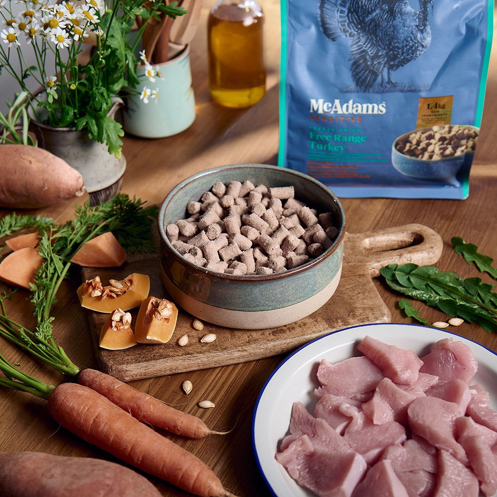 McAdams Freeze Dried Sensitive Free Range Turkey 400g