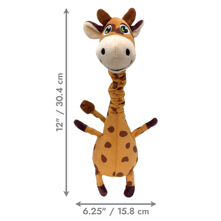 KONG Shakers Bobz Medium Giraffe, dimensions