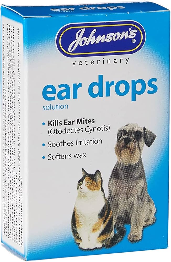 Johnsons Veterinary Ear Drops 15ml