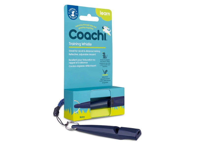 Co. Of Animals Coachi Training Whistle Navy (Dog) 