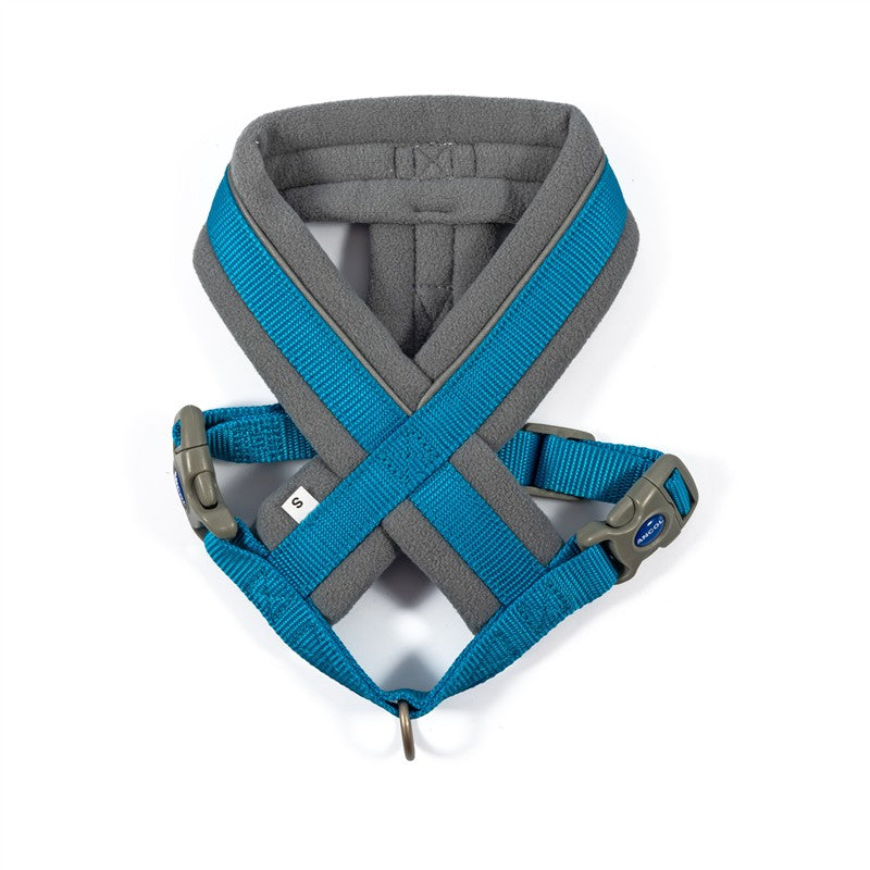 Ancol Viva Padded Harness Blue Small 