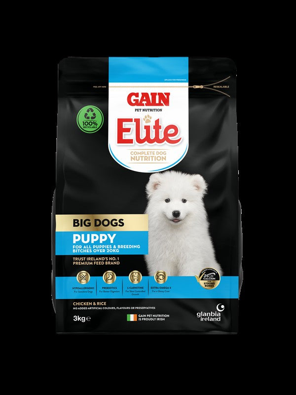 Gain Elite Big Dog Puppy 3kg