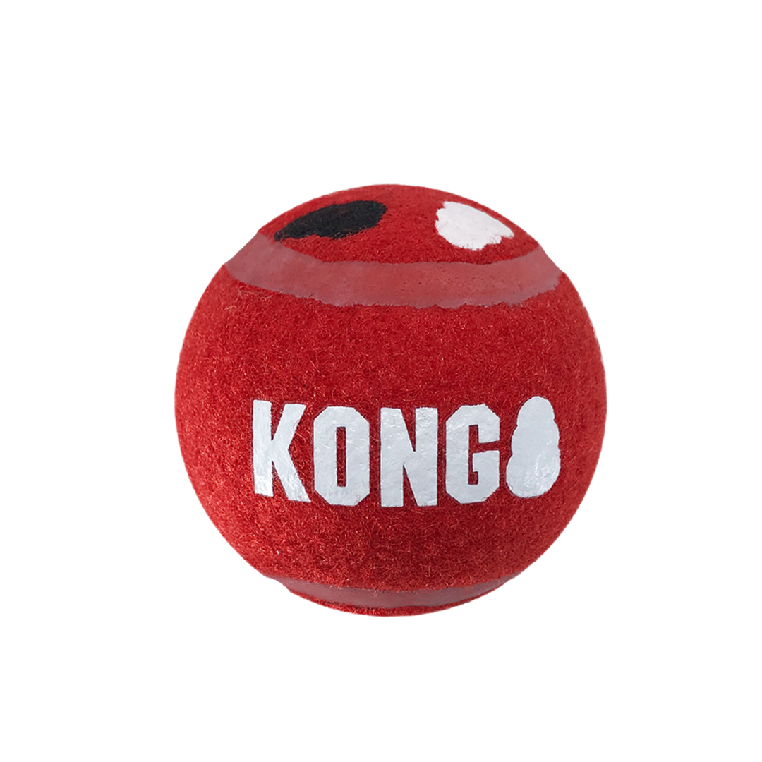 KONG Signature Sports Balls 3 pack Medium