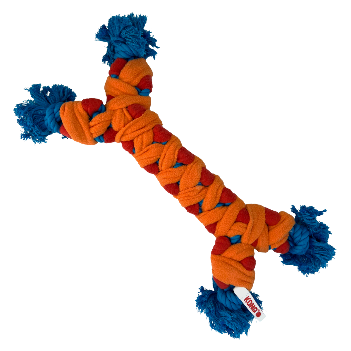KONG Rope Rally Bone Medium Dog Chew Toy
